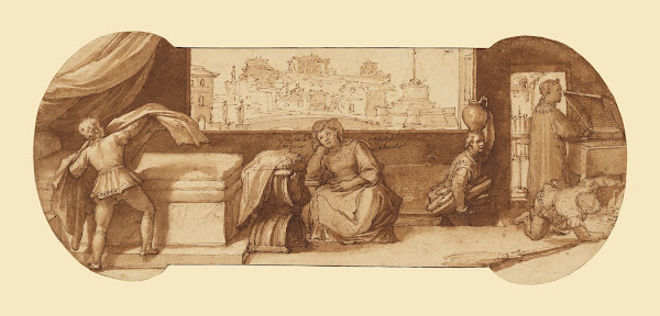 Taddeo Employed on Menial Tasks at Calabreses House 1595