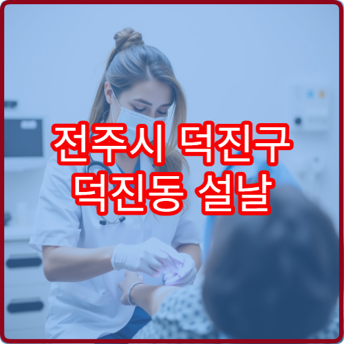 전주시 덕진구 덕진동 설날 정신과 진료 병원 위치와 상담시간