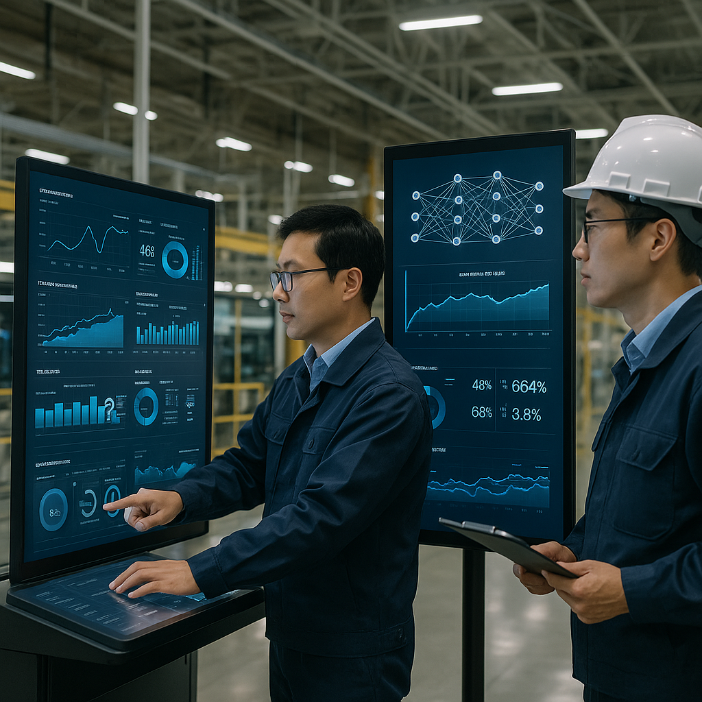 Corea del Sur Revoluciona la Producción de Pantallas OLED con Inteligencia Artificial