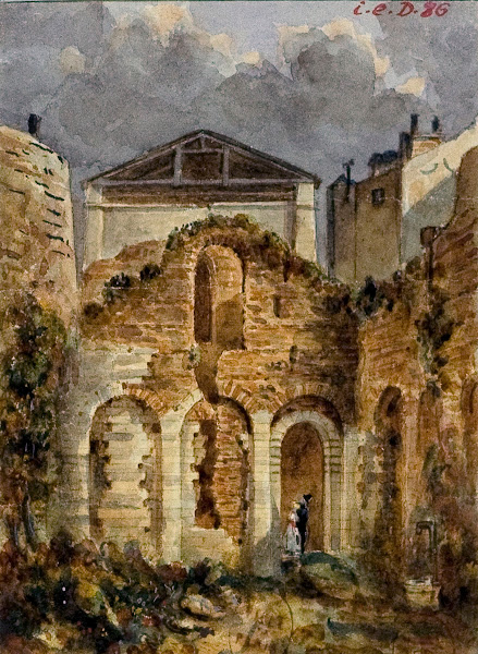 Les thermes de Julien 1810