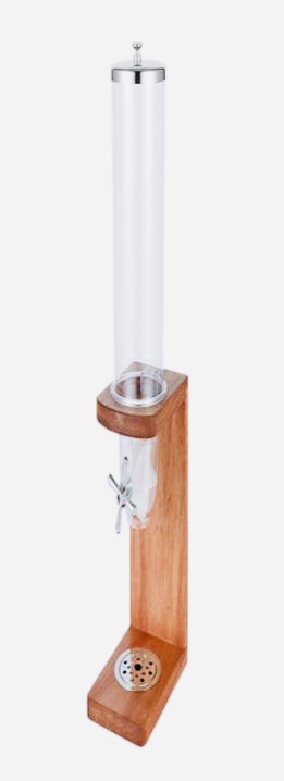 3.5L Hotel Cereal Dispenser with Wooden Stand