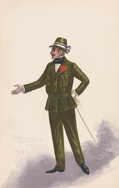 Costume for men 1914