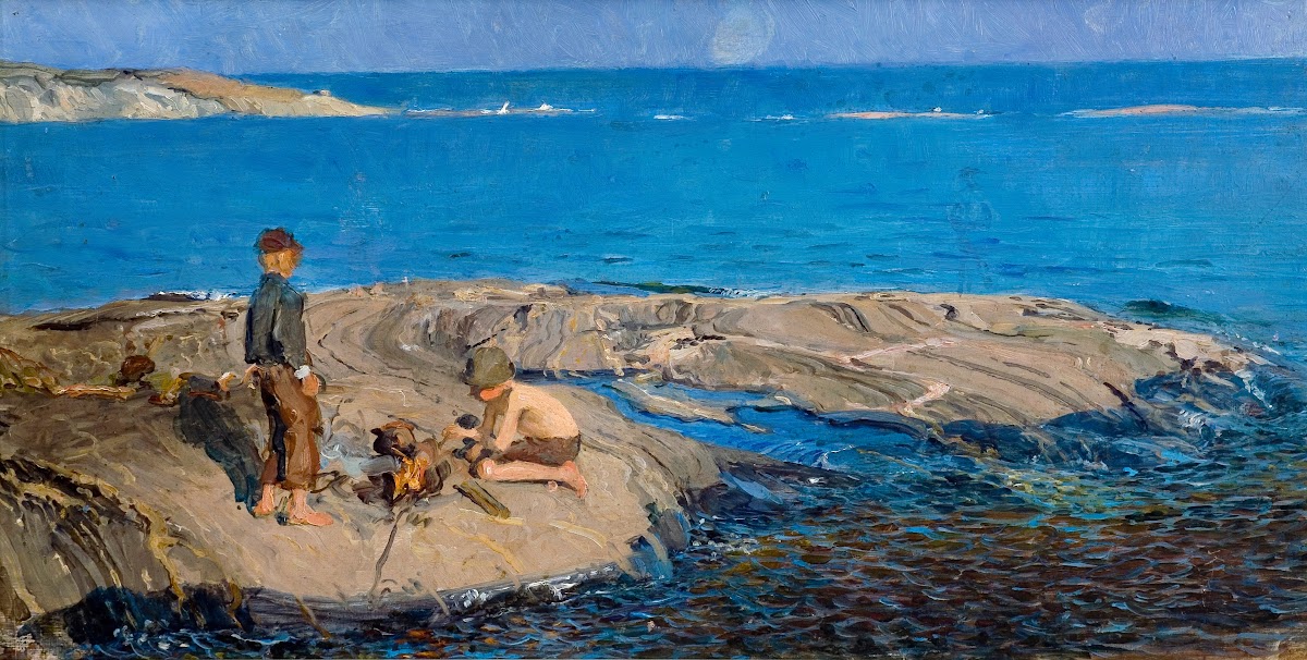 Boys on a Skerry 1898