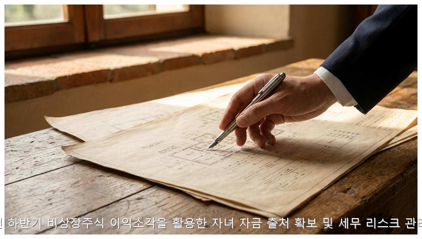 2026년 하반기 비상장주식 이익소각을 활용한 자녀 자금 출처 확보 및 세무 리스크 관리 전략 핵심 안내 및 분석 인포그래픽 (3)