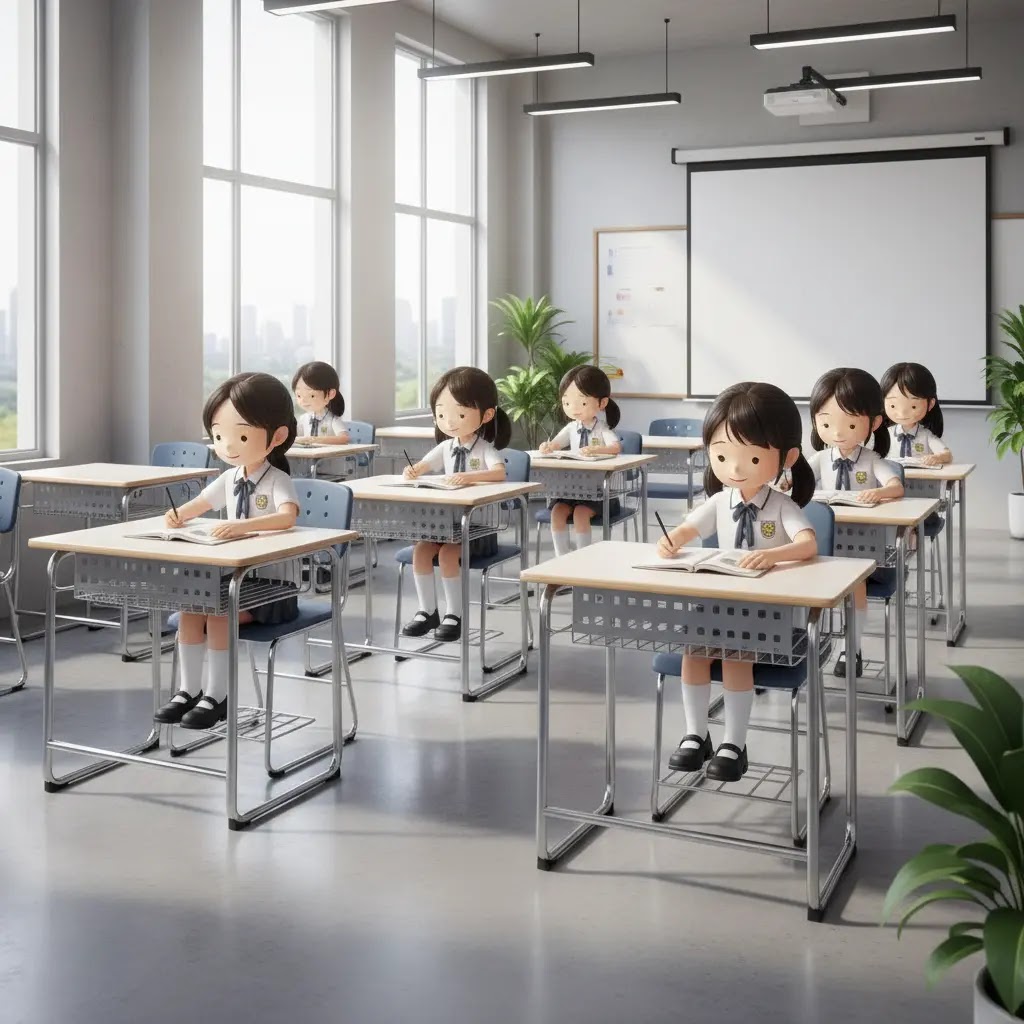 Rekomendasi Meja Belajar Besi Awet Untuk Pengadaan Sekolah