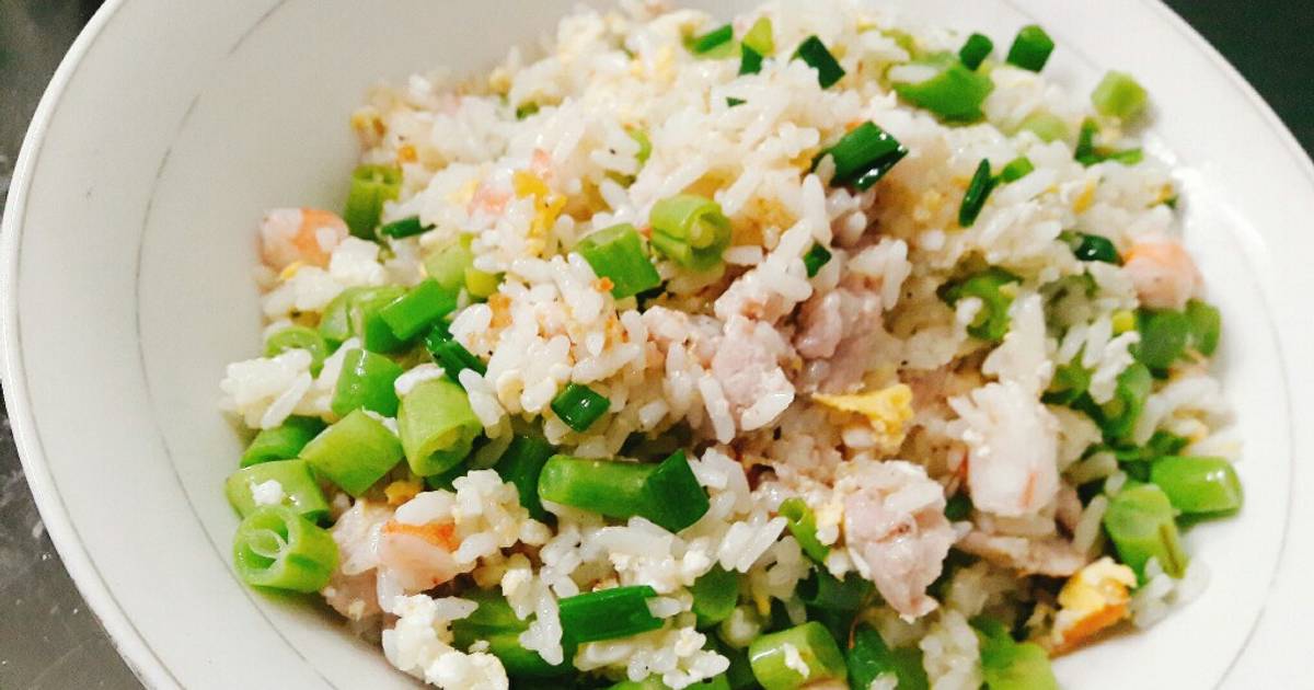 Cơm xào rau củ