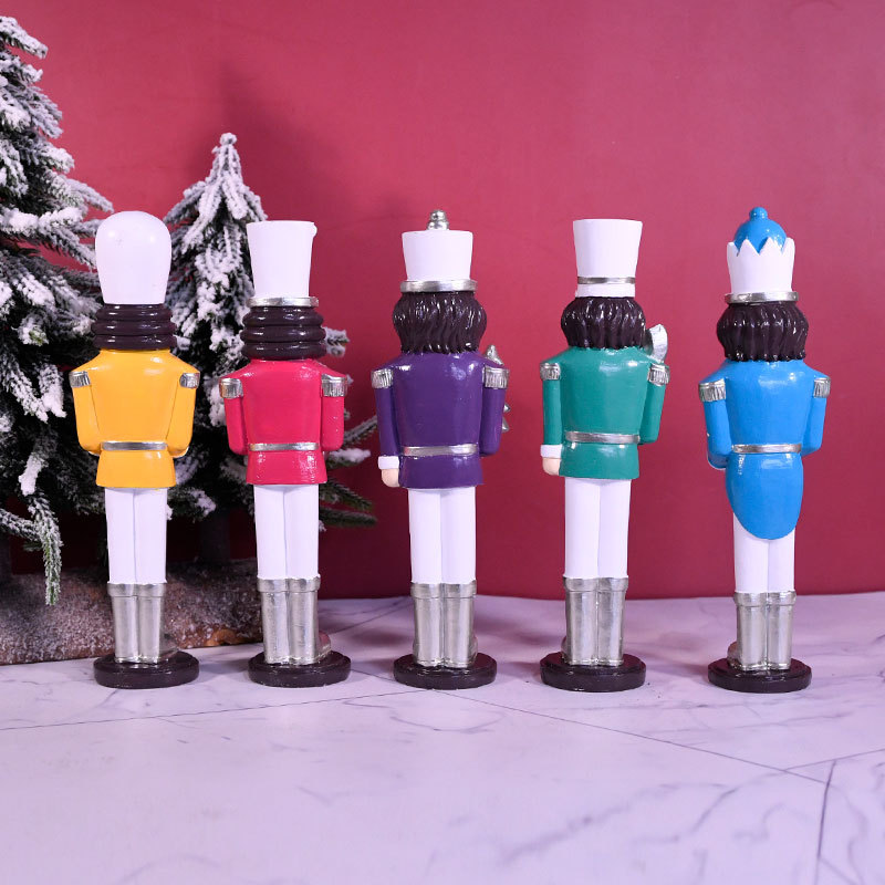 Nutcracker Soldier, 20.5 cm, modern design, resin