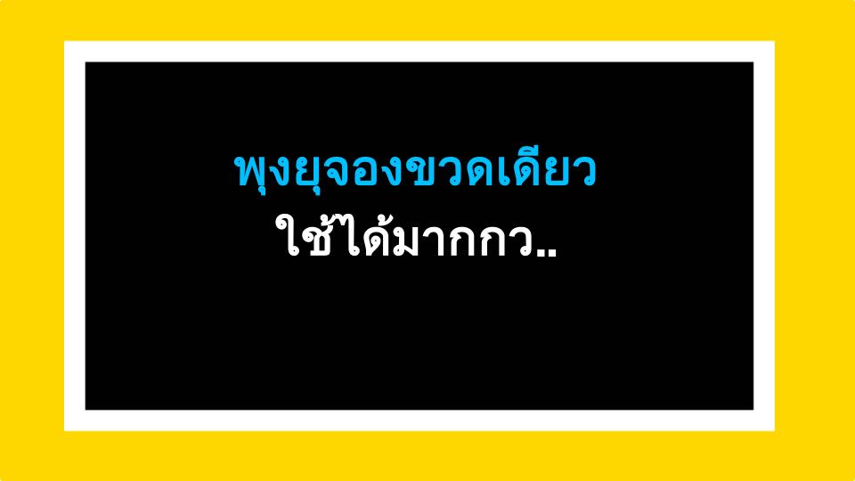 พุงยุจองขวดเดียว ใช้ได้มากกว่าไล่ยุง!
