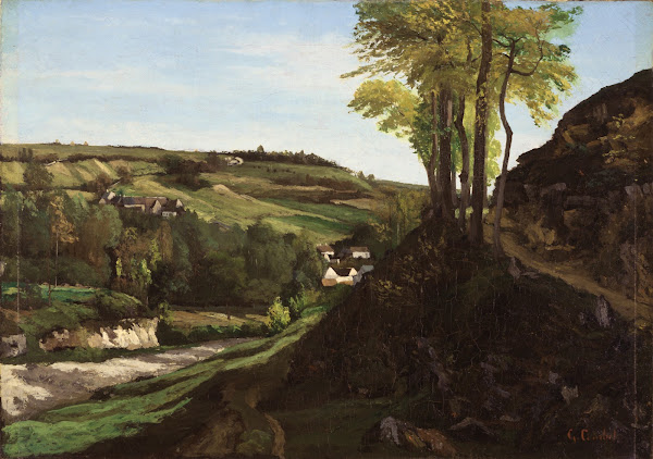 The Valley of Ornans 1858