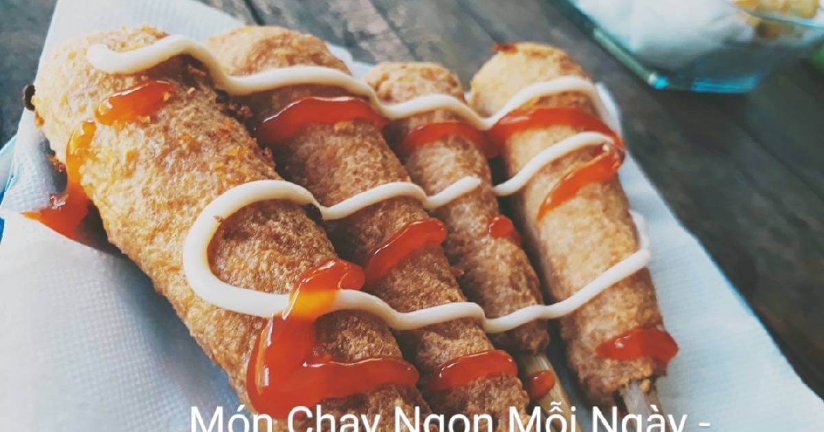 Đùi gà chay chiên