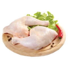 Gà nên mua phần góc tư (phần này gà không bị dai mà cũng không bị quá bở, có xớ mỡ nên không bị khô). Sau đó thì rút xương lấy phần thịt, cắt miếng vuông vừa ăn.