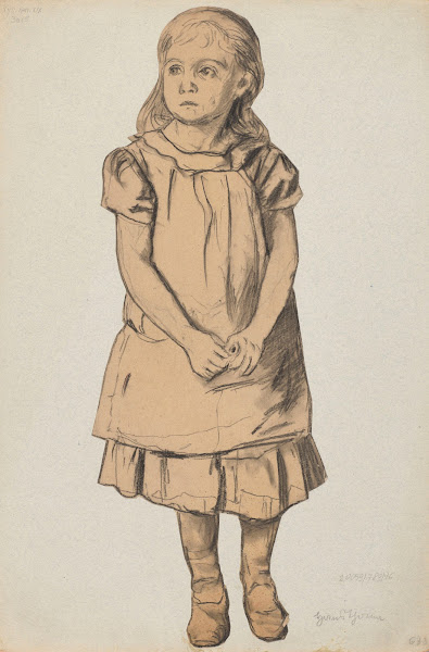 Portrait of Ella the Artists Daughter 1886