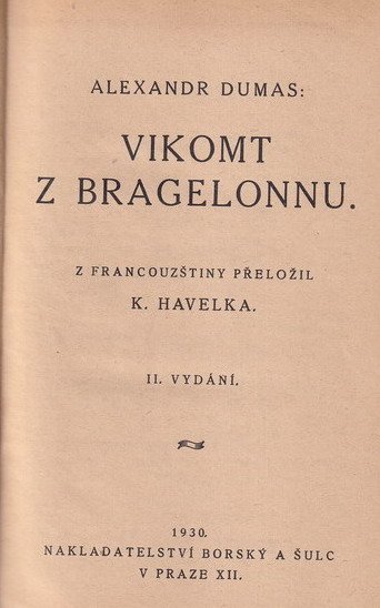 Vikomt z Bragelonnu