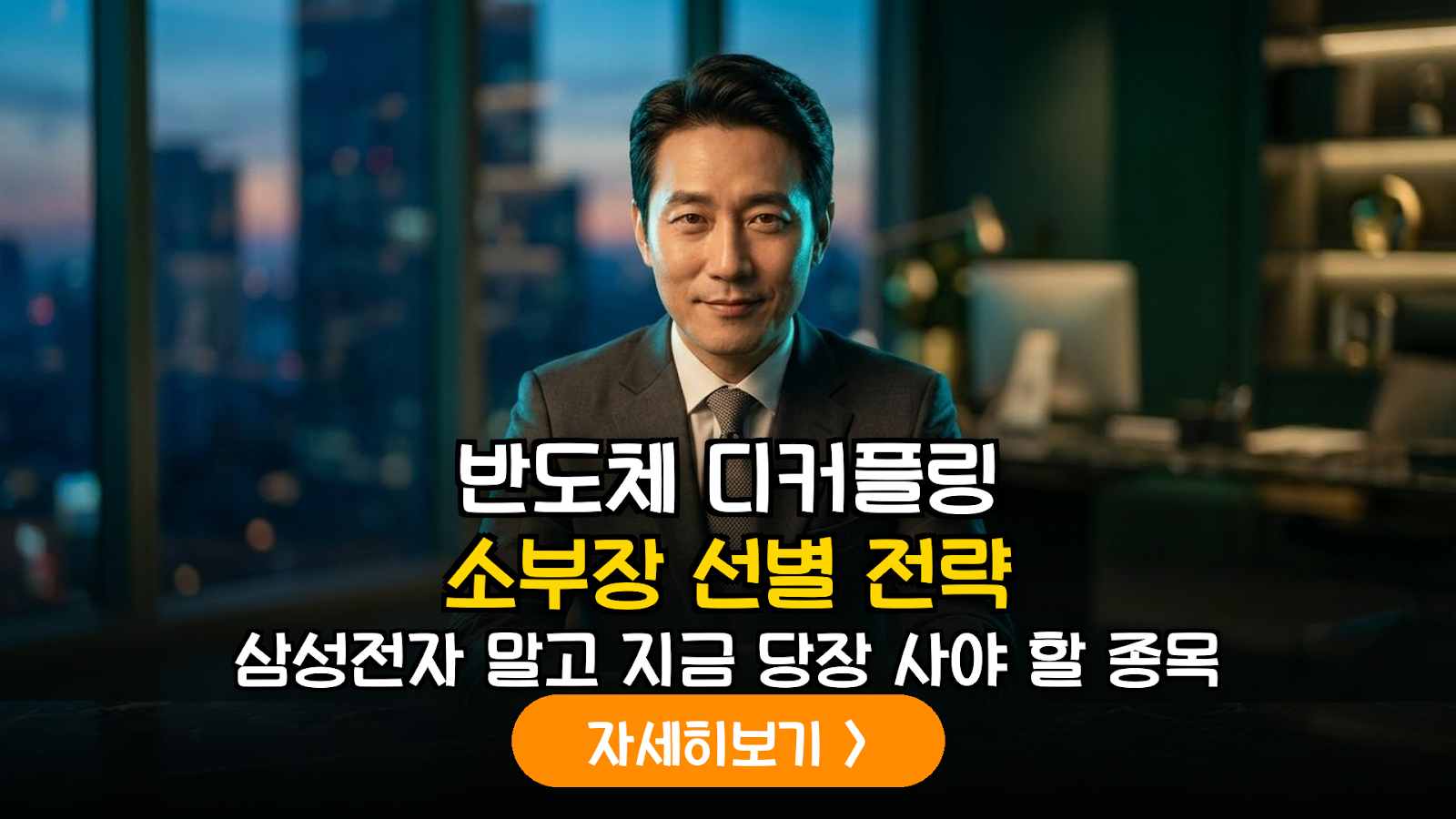 반도체 대장주 디커플링 시대: 소부장(장비/소재/부품) 종목 선별 및 투자 실무 가이드