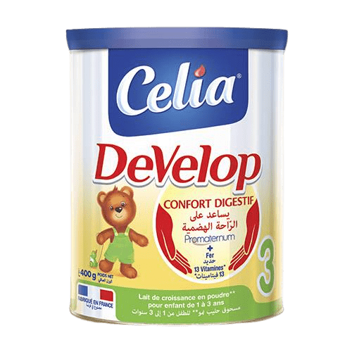 LAIT CELIA DEVELOP 3EME AGE    400 Gr