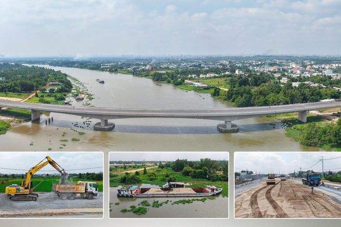 Cận cảnh cầu Bình Gởi vượt sông Sài Gòn trước ngày 'về đích' - Báo Pháp Luật TP.HCM