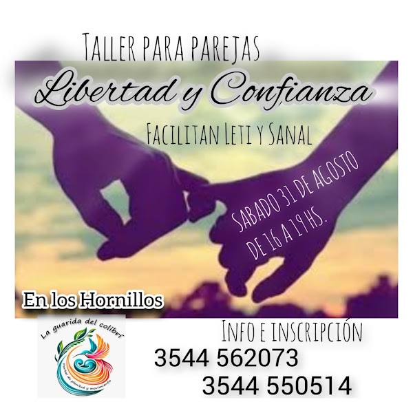 Taller para parejas: libertad y confianza