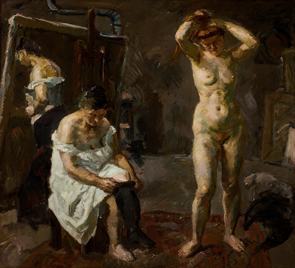 Three Women in the Studio 1908