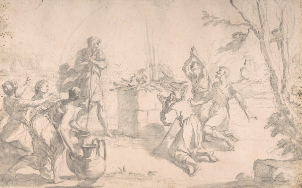 The Sacrifice of Noah 17th century