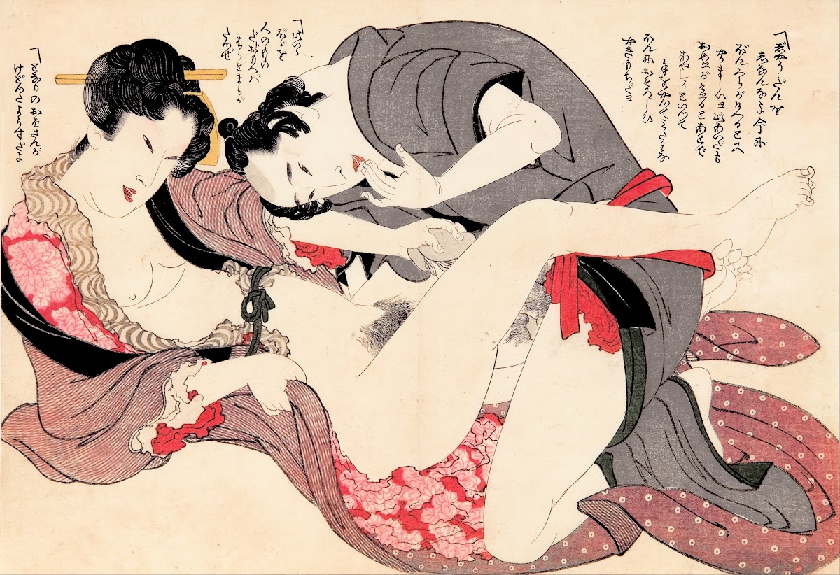 Two lovers c1800 25