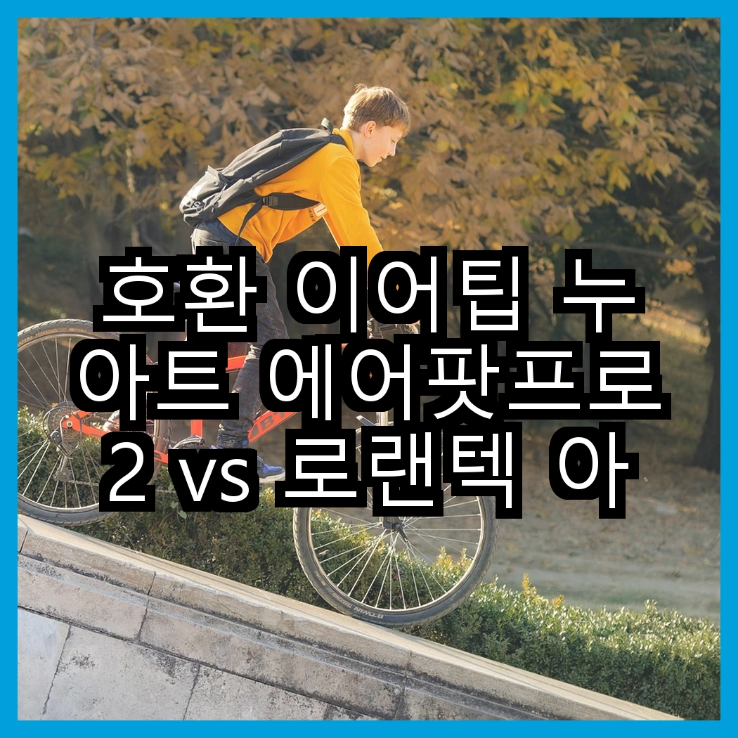 호환 이어팁 누아트 에어팟프로2 vs 로랜텍 아이패드 스타일러스, 어떤 선택이 더 좋을까? 썸네일