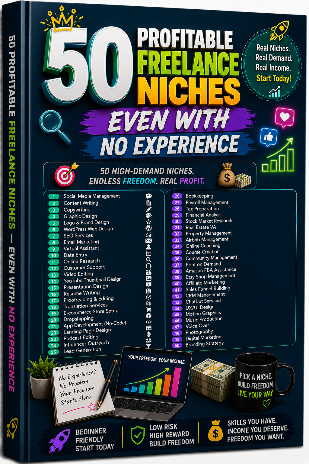 50 Profitable Freelance Niches cover
