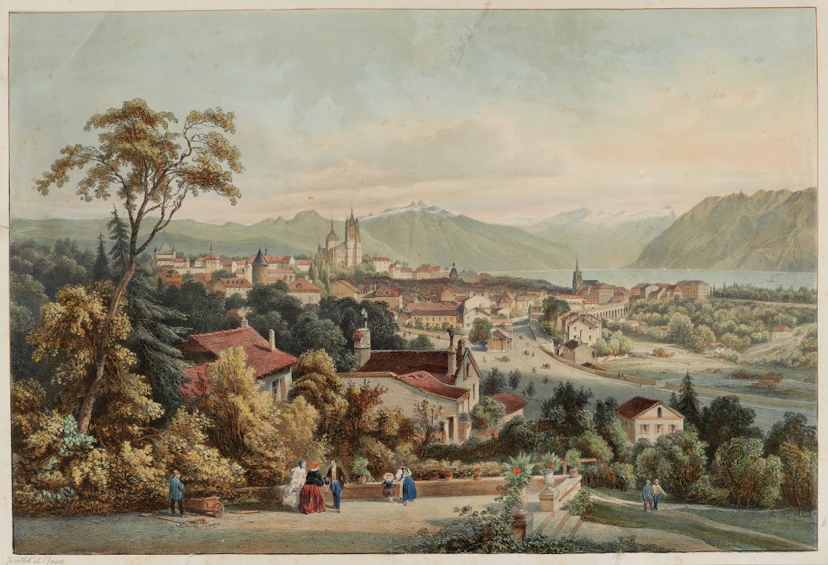 Vue de Lausanne