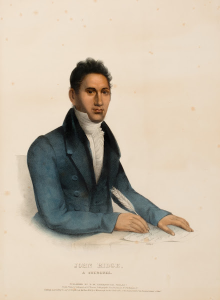 John Ridge A Cherokee 1838