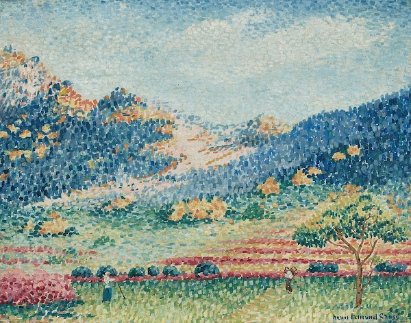 Paysage avec les petites montagnes mauresques 1909