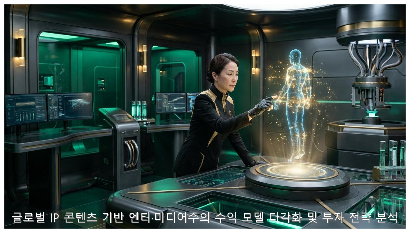 글로벌 IP 콘텐츠 기반 엔터·미디어주의 수익 모델 다각화 및 투자 전략 분석 핵심 안내 및 분석 인포그래픽 (5)
