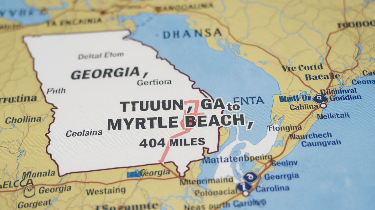 Distance and Travel Guide: Myrtle Beach from Thomson, GA