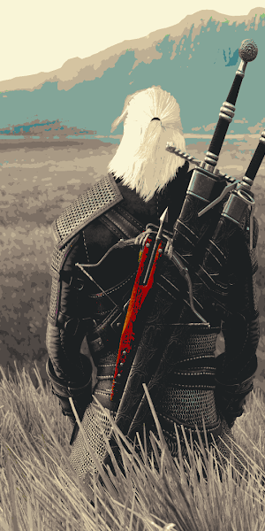 The Witcher 3, Geralt Of Rivia, Video Game, Fantasy Art Full HD Wallpaper Background