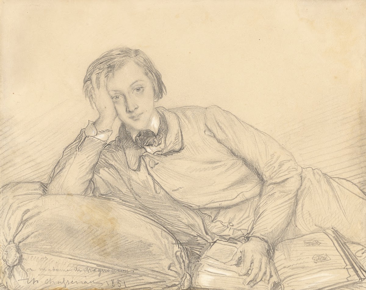Portrait of Raymond de Magnoncourt 1851