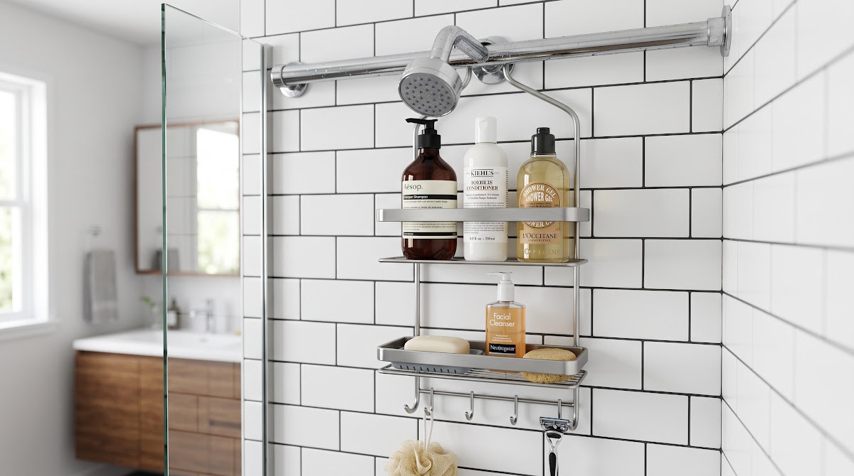 Best Shower Caddies for Bathroom Storage (2026) - PRODUCT 1 — IN CONTEXT