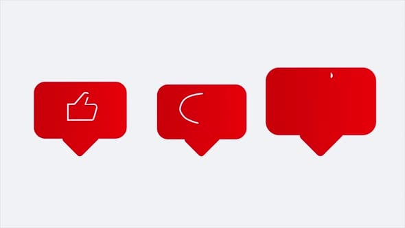 Animated Social Media Icons Pop-Up for Digital Content Free Download – Envato Elements