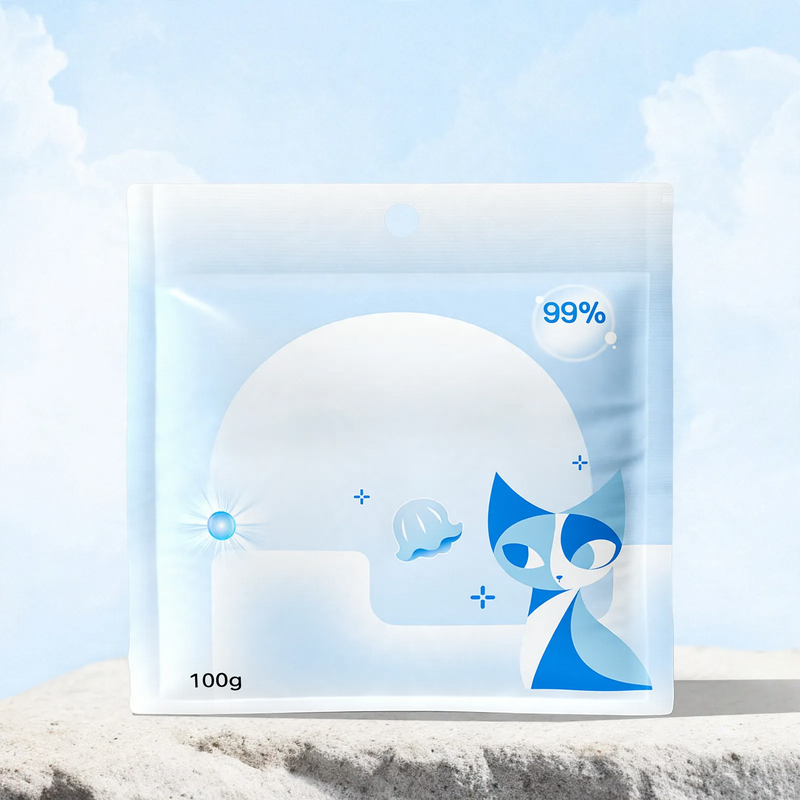 Cat litter deodorizing granule with baking soda