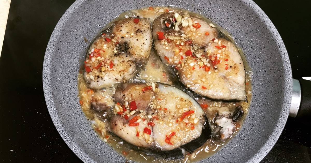 Cá thu sốt tỏi ớt