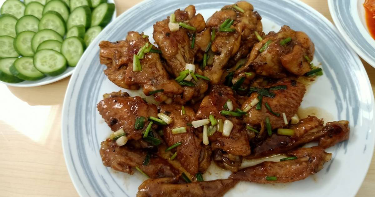Cánh gà nấu Coca
