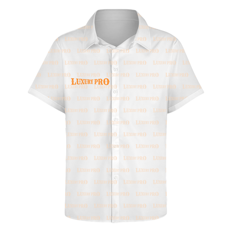 AOP SEC Children's Normal Collar Shirt with Adhesive Lining