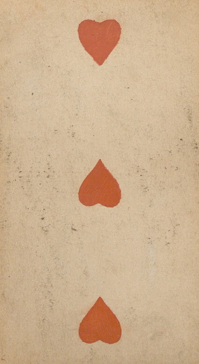 Three of hearts 1850
