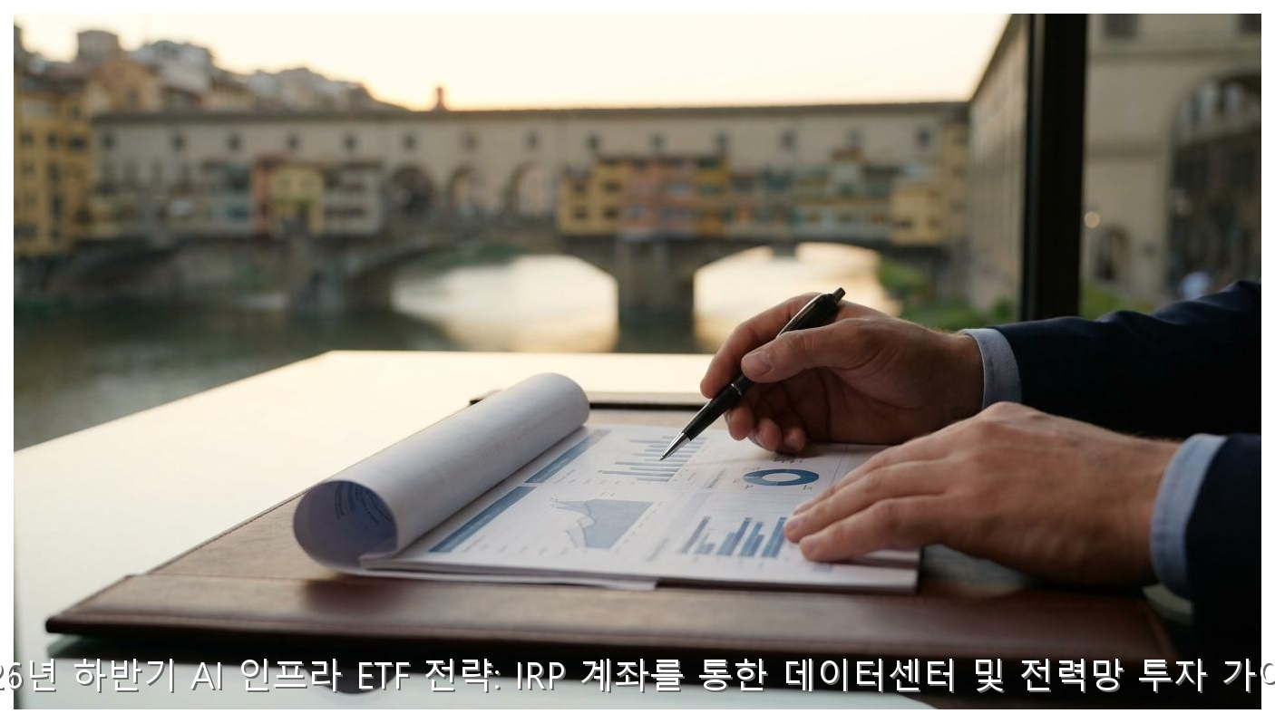 2026년 하반기 AI 인프라 ETF 전략: IRP 계좌를 통한 데이터센터 및 전력망 투자 가이드 핵심 안내 및 분석 인포그래픽 (6)