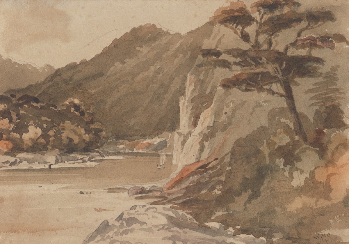 Hawks Crag Buller River 1873