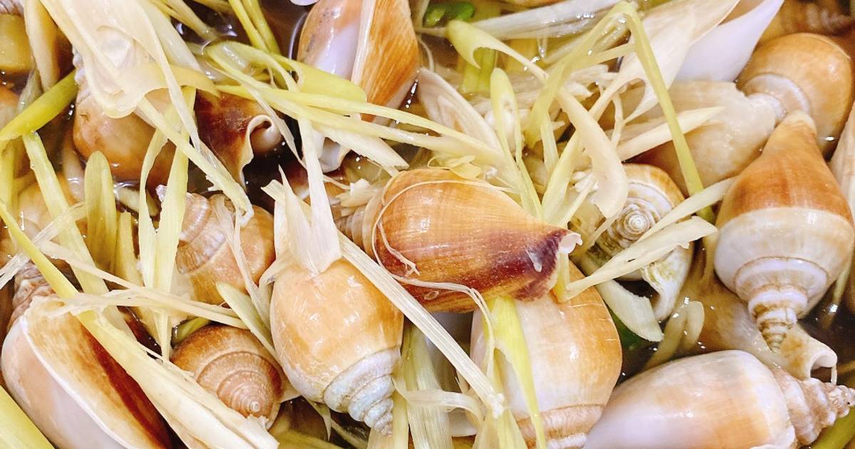 Ốc nhảy hấp Thái