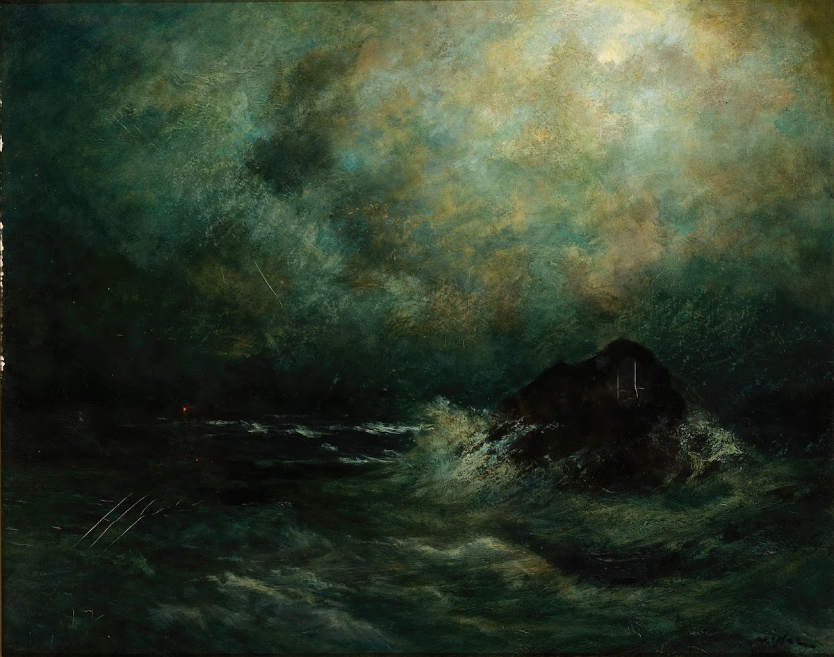 Great Silas at Night 1890