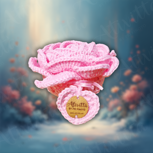 Sachê Porta-Sabonete em Crochê