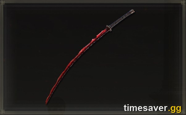 Rivers of Blood katana model in Elden Ring