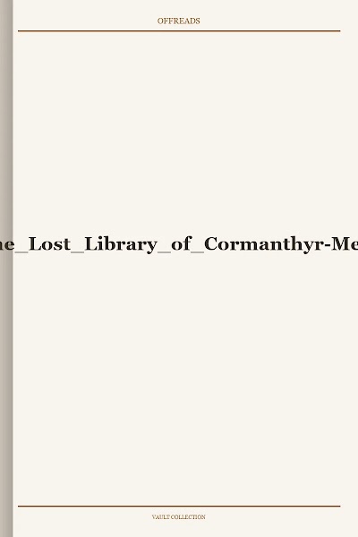 Lost Empires 01-The Lost Library of Cormanthyr-Mel Odom-retail