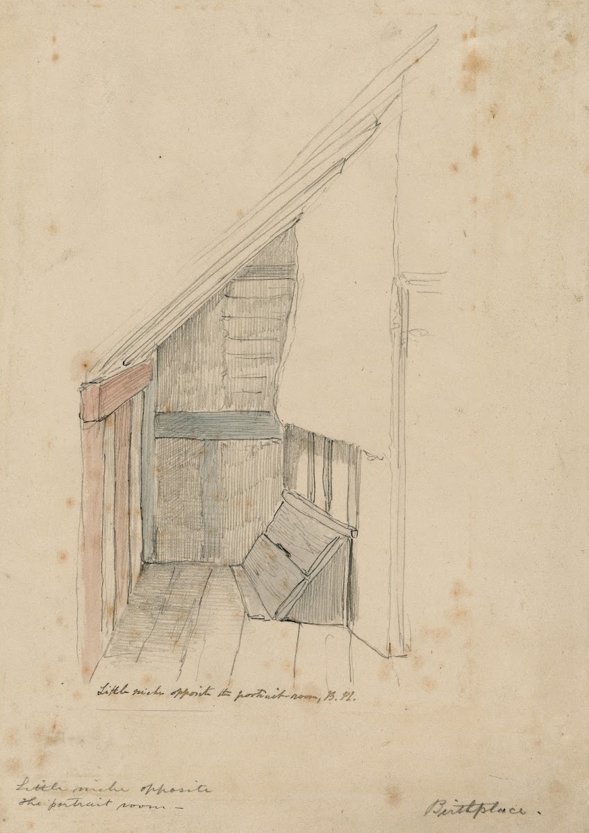 Niche opposite portrait room