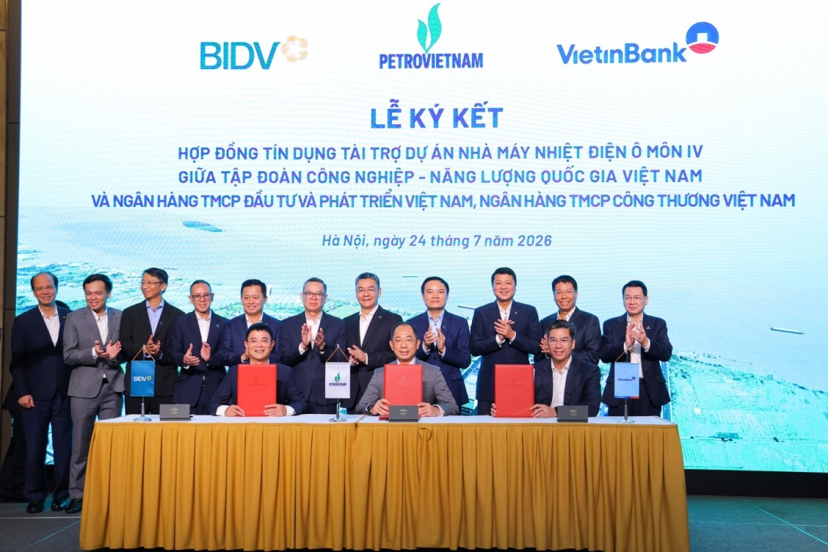Ký hợp đồng tín dụng quan trọng, đẩy nhanh tiến độ dự án Nhà máy Nhiệt điện Ô Môn 4