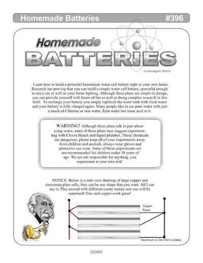Homemade Batteries